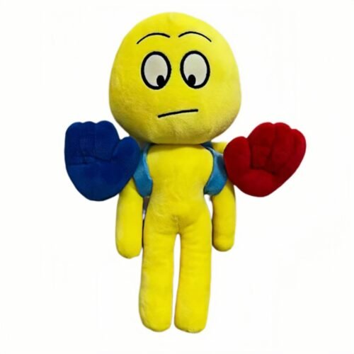 Poppy Playtime Player Plush Toy - 28cm Yellow GrabPack Stuffed Doll