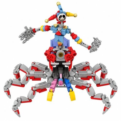 Poppy Playtime Chapter 5 The Prototype 1006 Building Blocks Set - Spider Jester Action Figure Toy for Kids & Fans (376 Pcs)