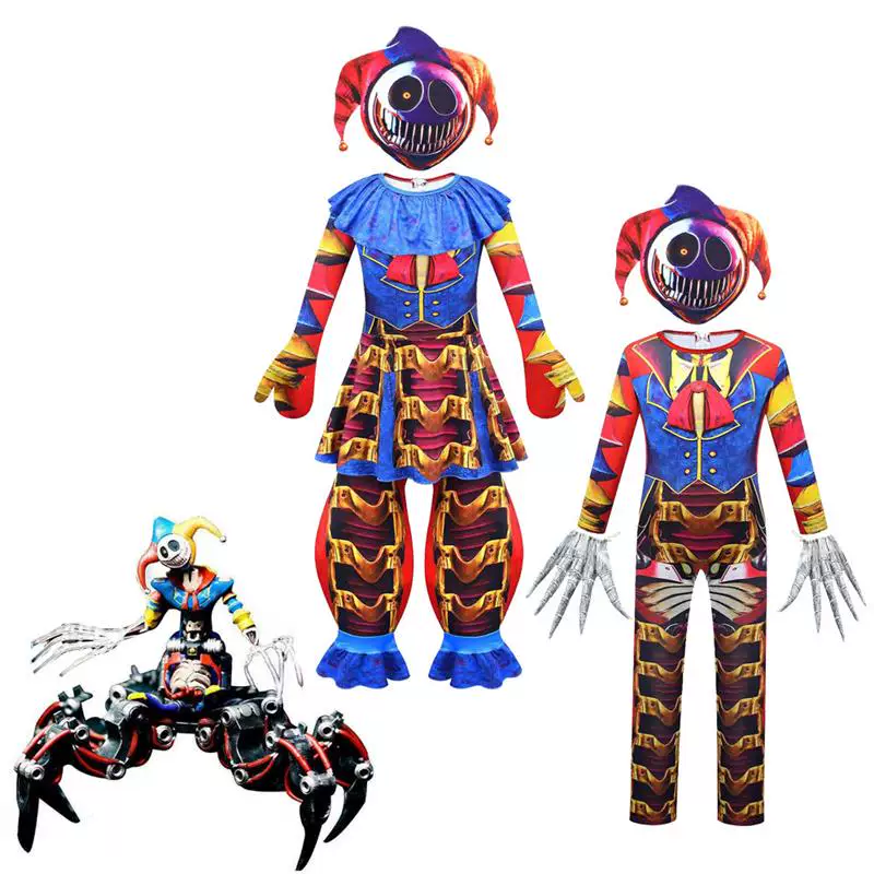 Poppy Playtime Chapter 5 The Prototype Jester Kids Halloween Costume Set 19 O1CN01XICNgGgsFAG1chua 2219436316393